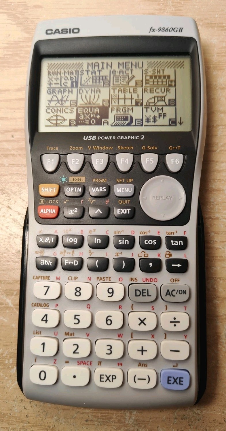 Casio FX-9860Gii Graphic Calculator with Cover Advanced Mathematics
