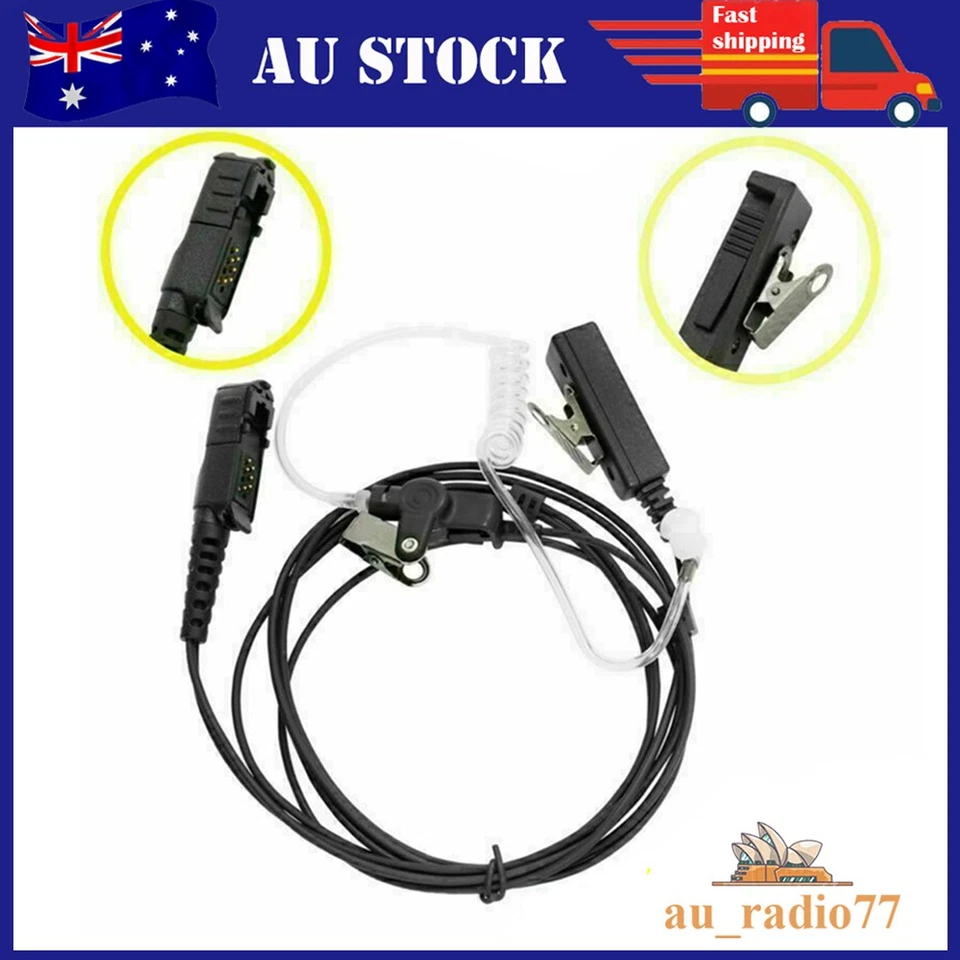10x Earpiece Headset Mic PTT for ​XPR3300 XPR3500 DP2400 DP2600 DP2600e Radio - Image 2 of 4