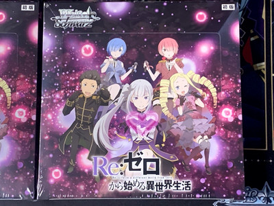 Weiß Schwarz Re:Zero Vol 4 Display (10 Booster Packs) Japanisch Sealed