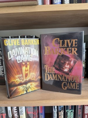 The Damnation Game Clive Barker US and UK first Edition Signed Hardcovers