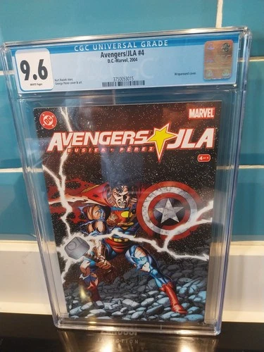 Avengers / JLA #4 (2004 CGC Graded: 9.6 Marvel? D.C Crossover)
