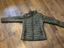 PATAGONIA Vintage DOWN JACKET WOMENS LARGE BROWN