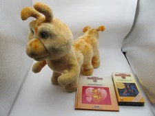 Teddy Ruxpin's Pal Grubby with Cord, book and VHS tape - Untested -