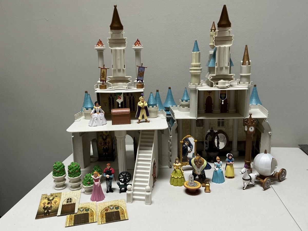 Rare HTF Disney World Cinderella Castle Playset - Retired READ