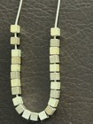 VTG. 1980s Style Necklace Lot X2 Metallic Cubes & Iridescent Retro 1 Day Ship!👍 — photo 2