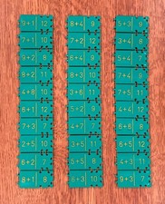 Domino Math - Addition Game by Toys to Grown On 30 pcs 