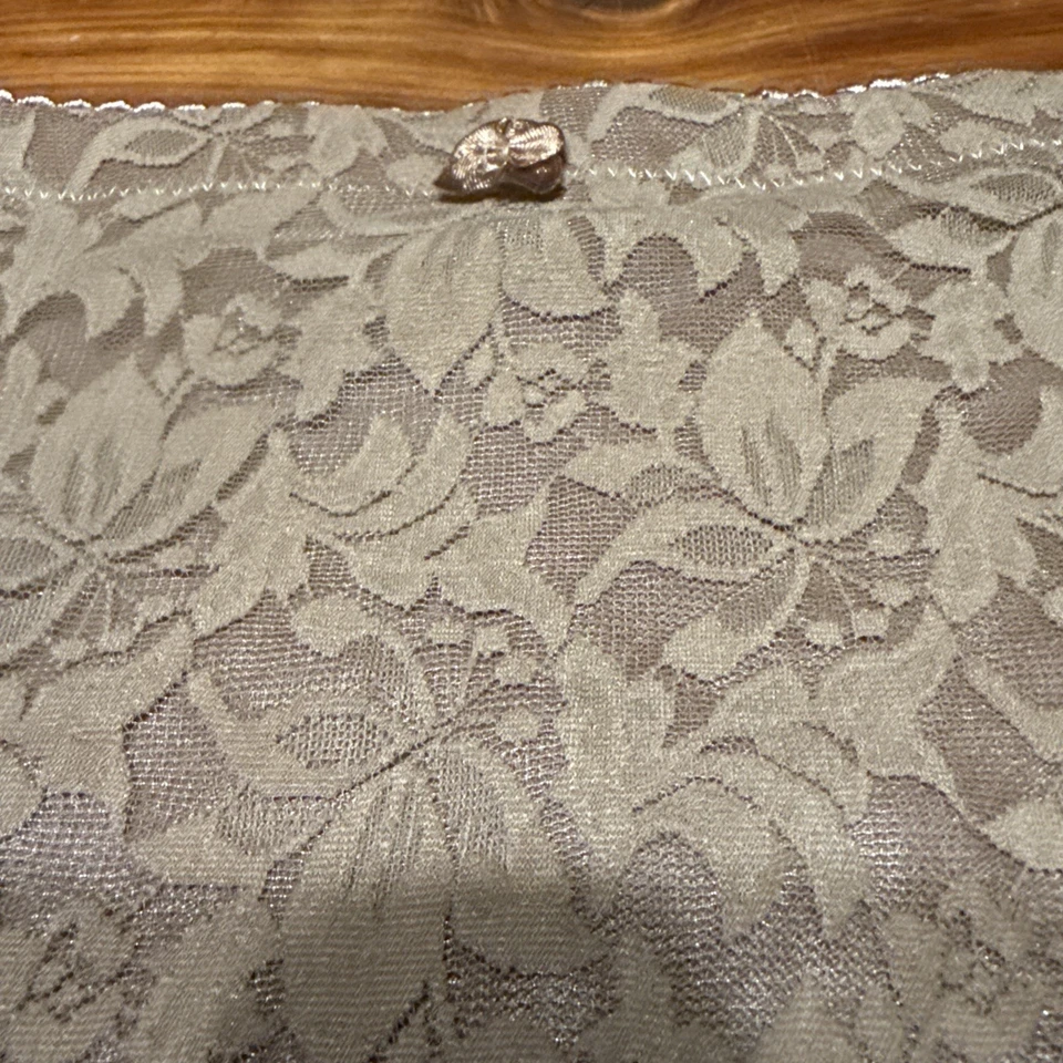 Paquete de 2 pantalones cortos bragas de encaje de cintura alta de cintura alta para mujer Foto 4 de 4