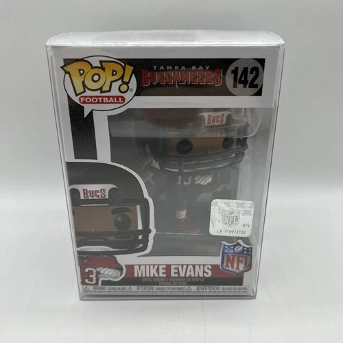 Funko POP Football NFL: Tampa Bay Mike Evans Figure #142 Mint Box w/ Protector