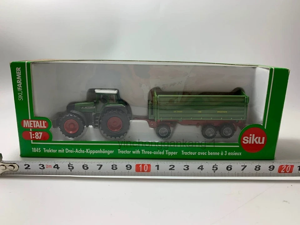 Modelo de vehículo agrícola de aleación Siku 1:87, modelo de coche totalmente metálico Foto 2 de 4