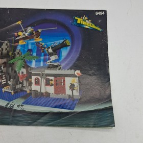 Vintage 1996 LEGO Time Cruisers Mystic Mountain Time Lab 6494 Instructions Only