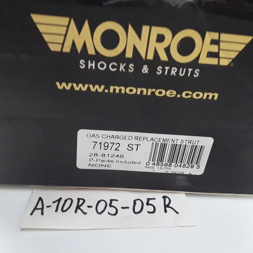 Suspension Strut Monroe 71972 Fits Chevrolet Lumina Monte Carlo 1995-1996 - Image 4 of 4