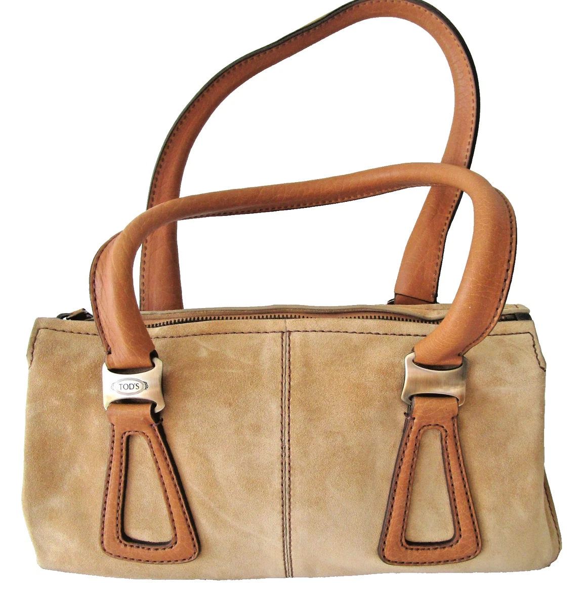 Tod's Suede Exterior Bags & Handbags for Women for sale | eBay
