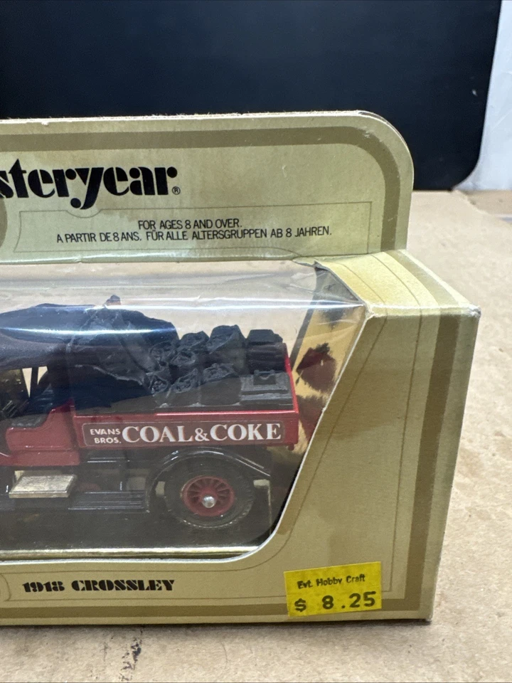 Matchbox Y13 1918 Crossley models of yesteryear unboxed mint Coal & Coke truck - Image 4 of 4