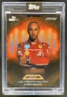 2025 Topps Lights Out F1 Formula 1 Lewis Hamilton Orange #/25