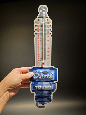 #ad #ad 17 1 2 quot; Metal Vintage Style Ford Thermometer Sign $40.00