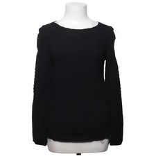 Massimo Dutti, Bluse, Größe: XS, Schwarz, Baumwolle/Modal, Einfarbig, Damen #erH