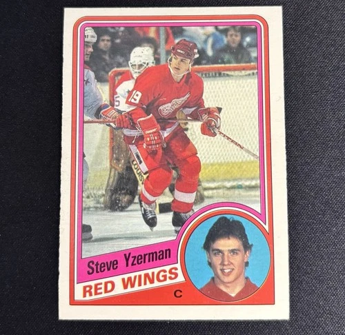 1984-85 O-Pee-Chee Steve Yzerman RC #67 Detroit Red Wings