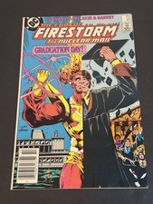 The Fury of Firestorm #40 Newsstand Variant (DC Comics October 1985)
