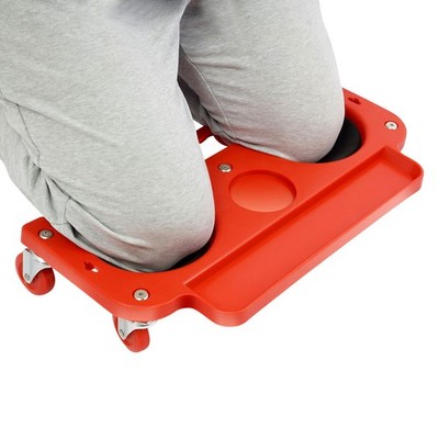 Rolling Knee Pads Platform W/ Wheeled Workers' Wheels Knee Pad Floor Tiles Tools