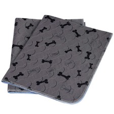 Washable Dog Pee Pads with Free Grooming Gloves,Non Slip Dog Mats with Great ...