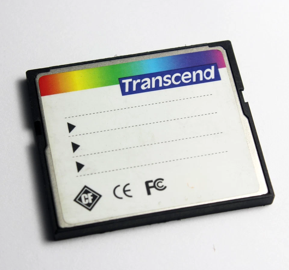 Transcend 128MB CF Card Type I Industrial Grade CompactFlash TS128MCF45I - Image 2 of 3