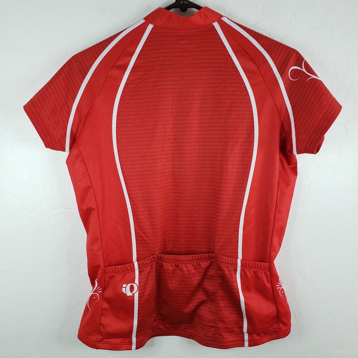 トップス yukiM Pearl Izumi Select Jersey Women's Large Red Geometric Full Zip