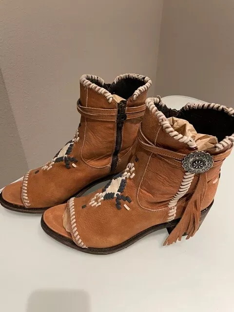 Double D Ranch Old Gringo Tuskegee Boot Cognac 9.5