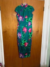 Brand New Silk Cheongsam, Chinese size XL Fully Lined