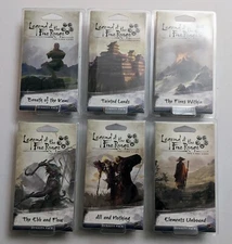 Legend of the Five Rings LCG - Elemental Cycle Full Set - Fantasy Flight Games