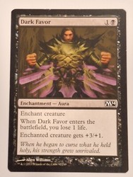 Dark Favor - Magic 2014 (M14) #92 Common