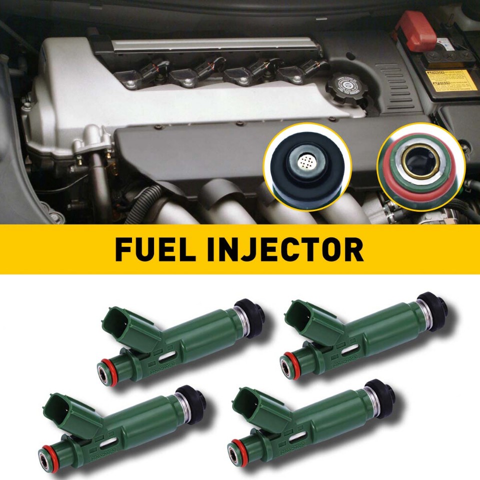 4PCS Fuel Injectors For Toyota Celica Corolla 1.8L 2000 2001 2002 2003 ...