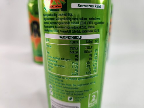 4 Cans Urge Surge Soda - Norwegian Surge - Ships From Wisconsin - Coca Cola - Picture 5 of 10