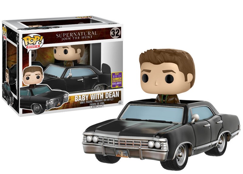 Funko Pop! Rides: Supernatural - Dean Winchester (w/ Baby) - San Diego Comic Con