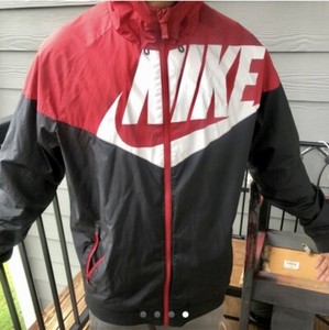 nike windrunner leather jacket