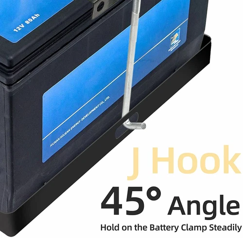 10.6'' 27 CM Adjustable Car Crossbar Battery Hold Down Bracket Holder Storage - Bild 5 von 7