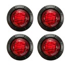 12V 3/4" Mini LED Small Round Side Marker Light Truck Trailer RV Car Bullet Lamp