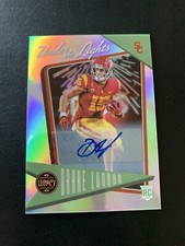 2022 Panini Legacy Football Drake London Under the Lights Auto USC Falcons