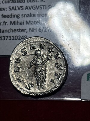 Gordian III 238-244 A.D. Silver Denarius Salus