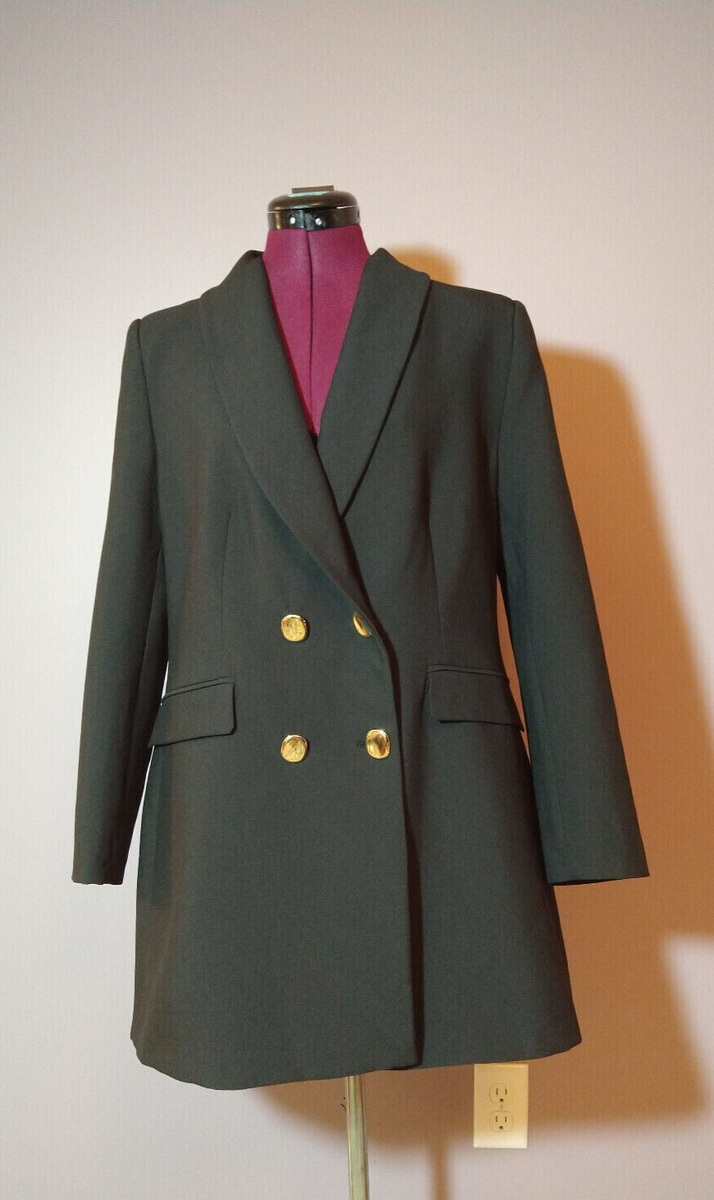 long blazer dress zara ZARA Pareo Dress Lime Green