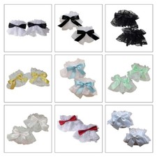 2pcs Lace Elastic Oversleeves Teas Party Sleeve Lovely Butterfly Arm Sleeves