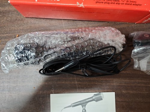 2 Vintage Highball-7 Realistic Dynamic Microphones - Wired New - Picture 3 of 11