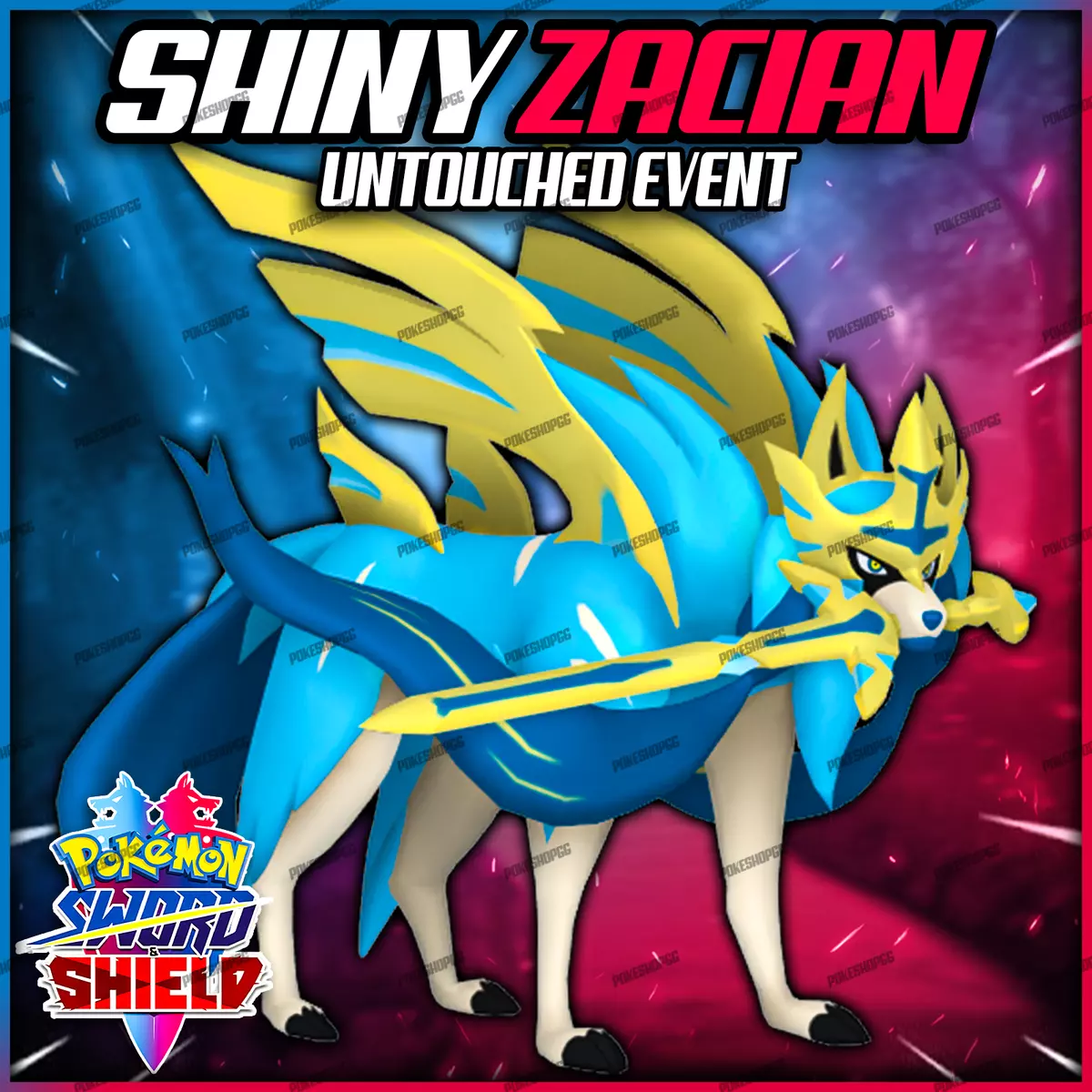 Pokemon Shiny Zacian