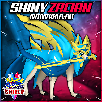 Pokemon Sword and Shield // Ultra Shiny ZAMAZENTA Untouched 