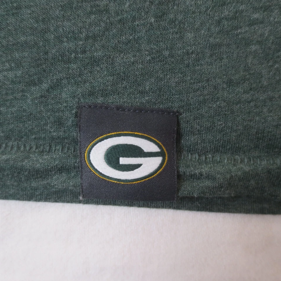 Camiseta Nike Green Bay Packers #12 Aaron Rodgers NFL para mujer L verde manga corta Foto 3 de 4