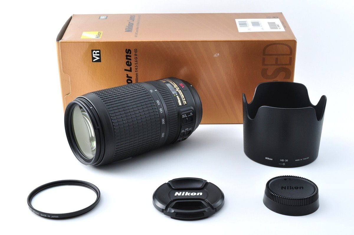 Top MINT w/Box] Nikon AF-S VR NIKKOR 70-300mm f/4.5-5.6 G ED