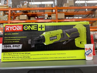 RYOBI CANADA 18V CORDLESS 3/8 -inch 4-Position Ratchet (Tool-Only