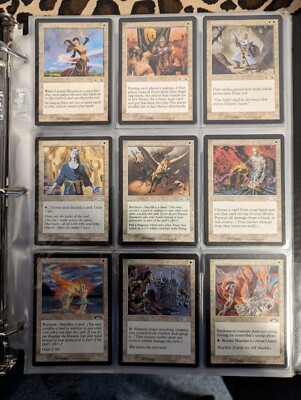 Magic the Gathering MTG Exodus A Complete Set NEAR MINT (NM