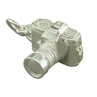 Men's Silver Camera Necklace Men's Silver Camera Necklace