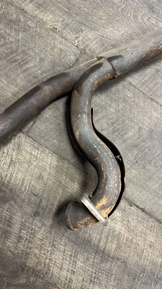 Tubo principal de escape Can Am Outlander 800 2011 4x4 doble fabricante de equipos originales Foto 3 de 4