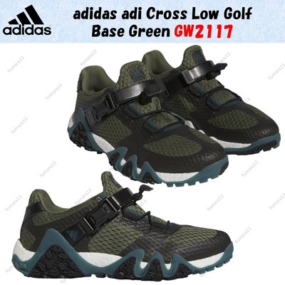 adidas adi Cross Low Golf Base Green GW2117 Men's Size